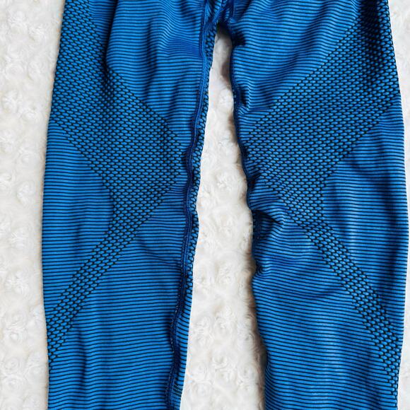Gymshark Sport Seamless Breathable High Waisted Force Blue Leggings Size Small - Picture 13 of 14